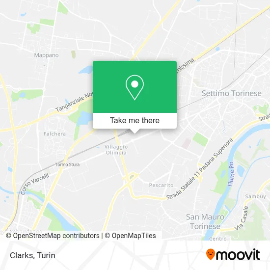 Clarks map