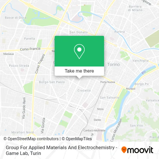 Group For Applied Materials And Electrochemistry - Game Lab map