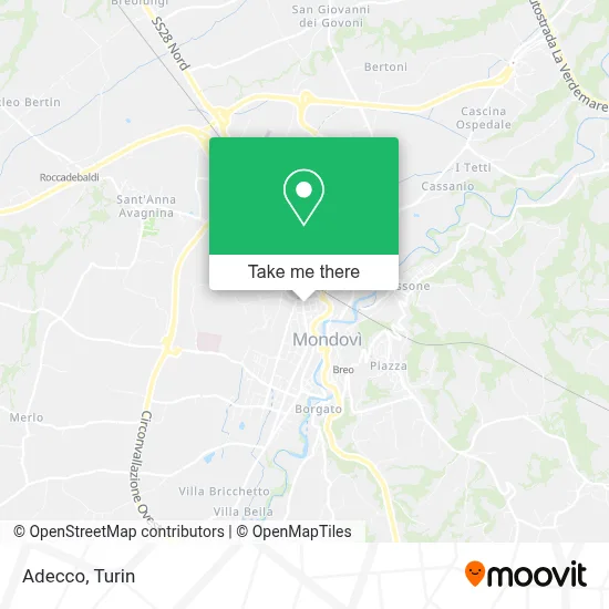 Adecco map