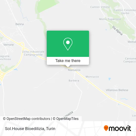 Sol.House Bioedilizia map