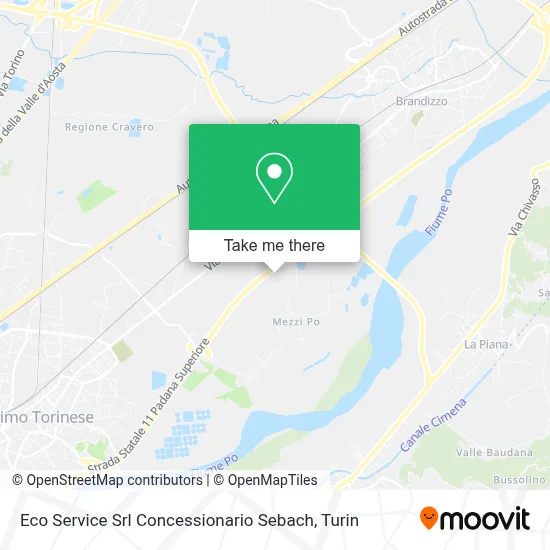 Eco Service Srl Concessionario Sebach map