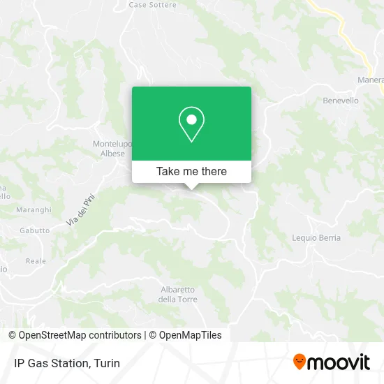 IP Gas Station map