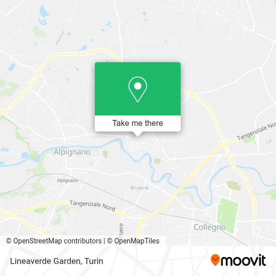 Lineaverde Garden map