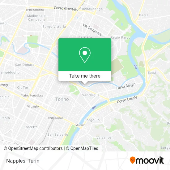 Napples map