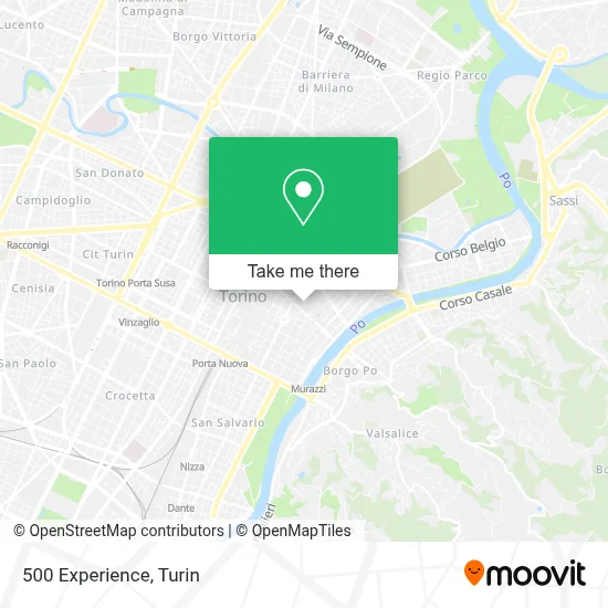500 Experience map
