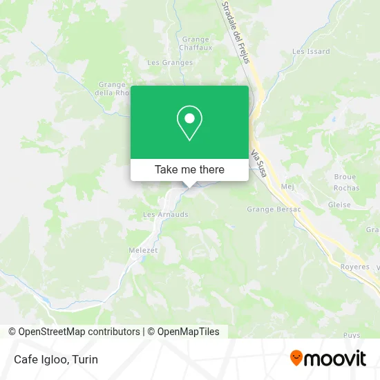 Cafe Igloo map