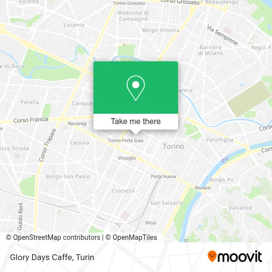 Glory Days Caffe map