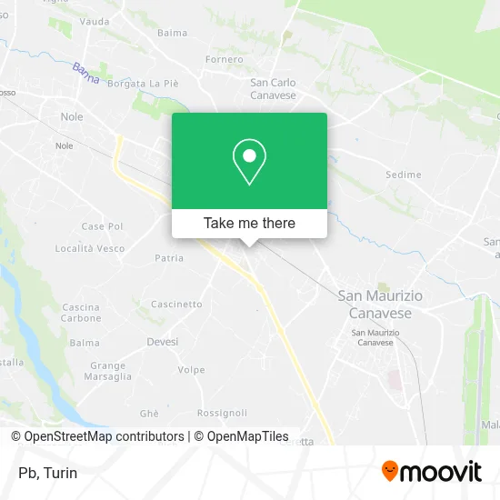 Pb map