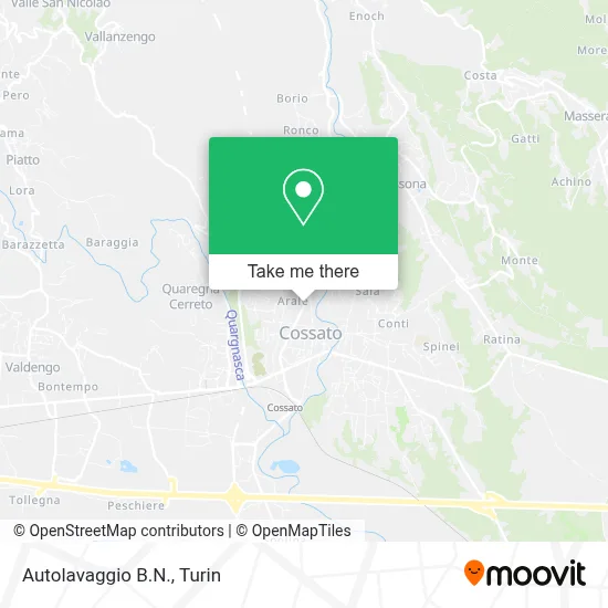 Autolavaggio B.N. map
