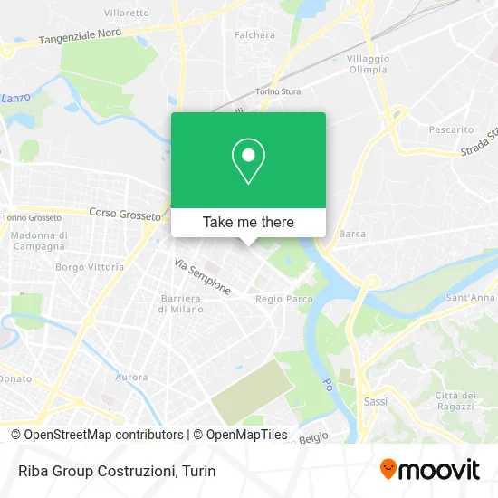Riba Group Costruzioni map