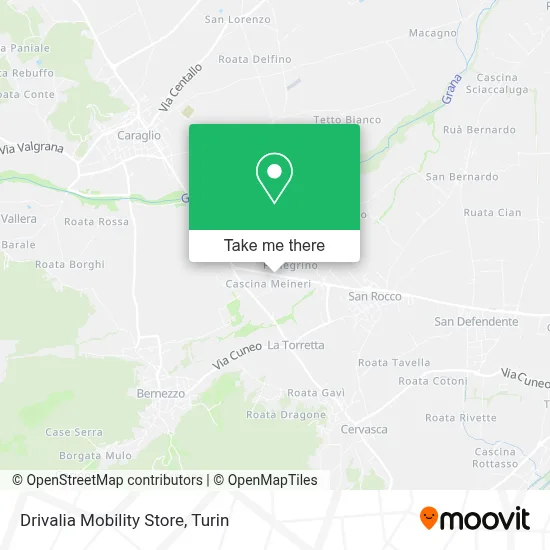 Drivalia Mobility Store map