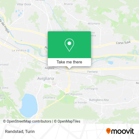 Randstad map