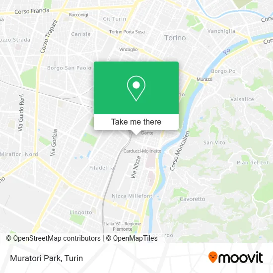 Muratori Park map