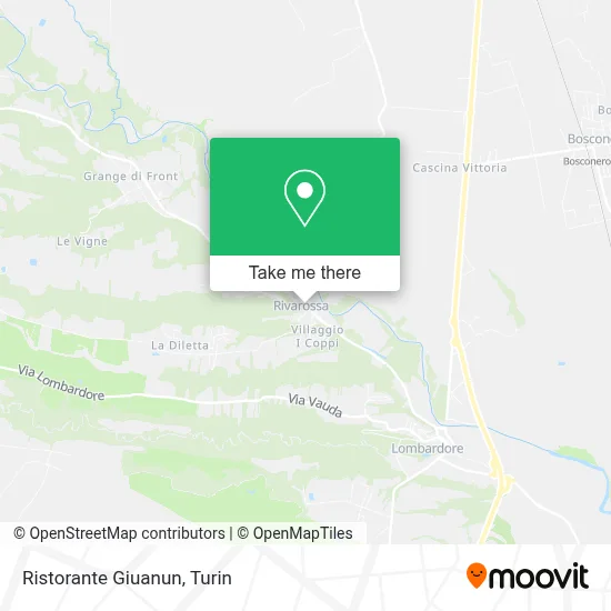 Ristorante Giuanun map