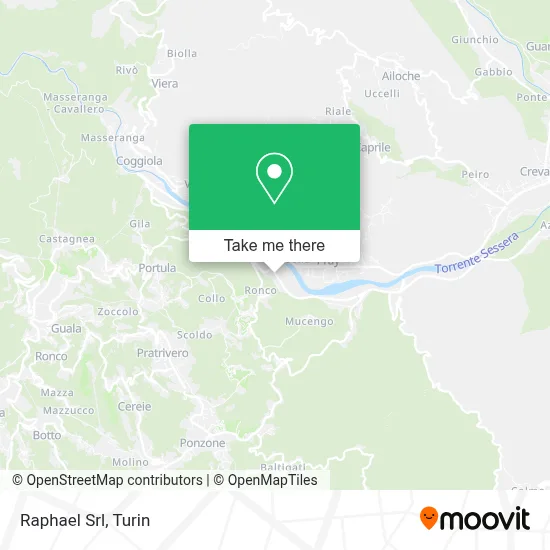 Raphael Srl map