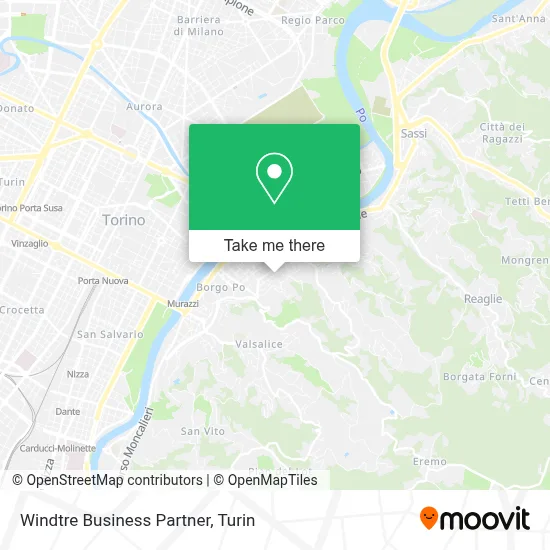 Windtre Business Partner map