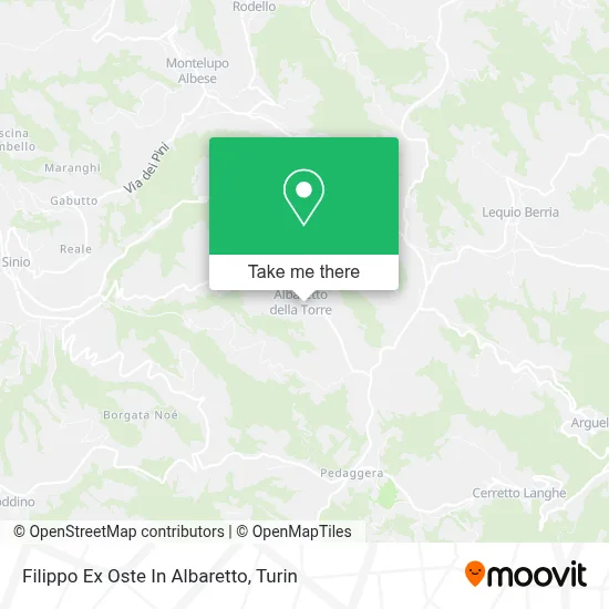 Filippo Ex Oste In Albaretto map