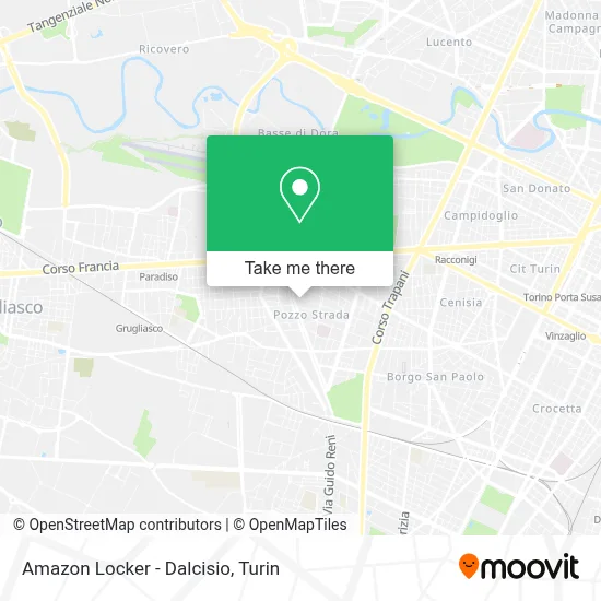 Amazon Locker - Dalcisio map