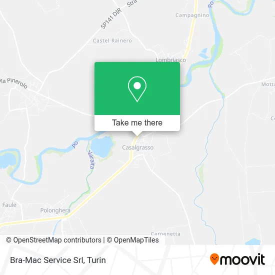 Bra-Mac Service Srl map