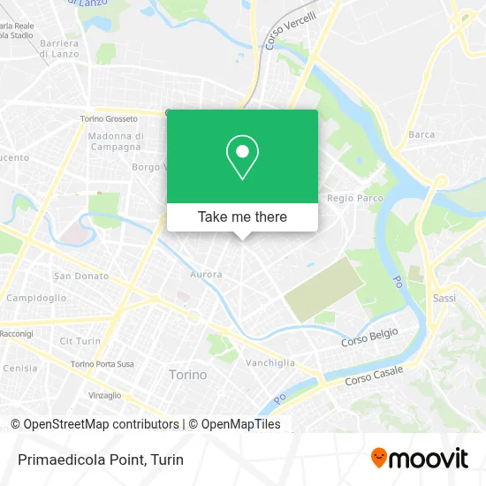 Primaedicola Point map