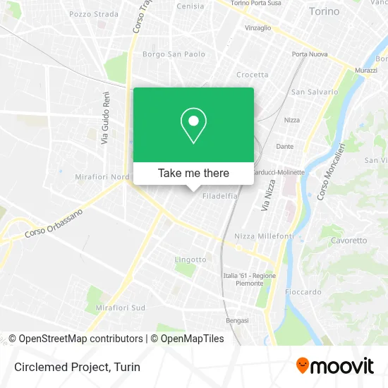 Circlemed Project map