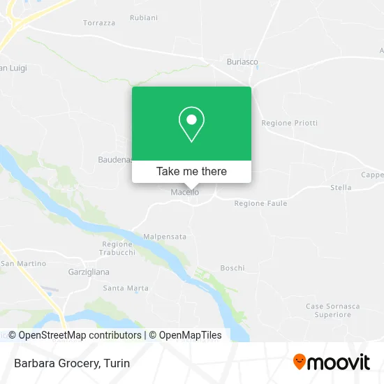 Barbara Grocery map