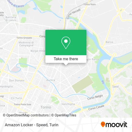 Amazon Locker - Speed map