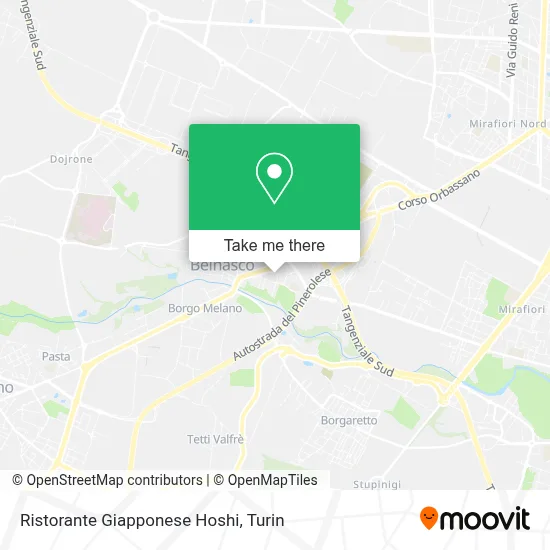 Ristorante Giapponese Hoshi map