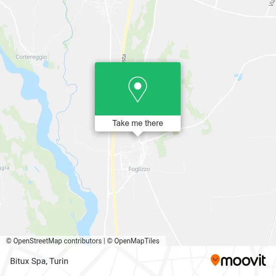 Bitux Spa map