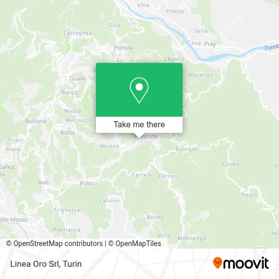 Linea Oro Srl map