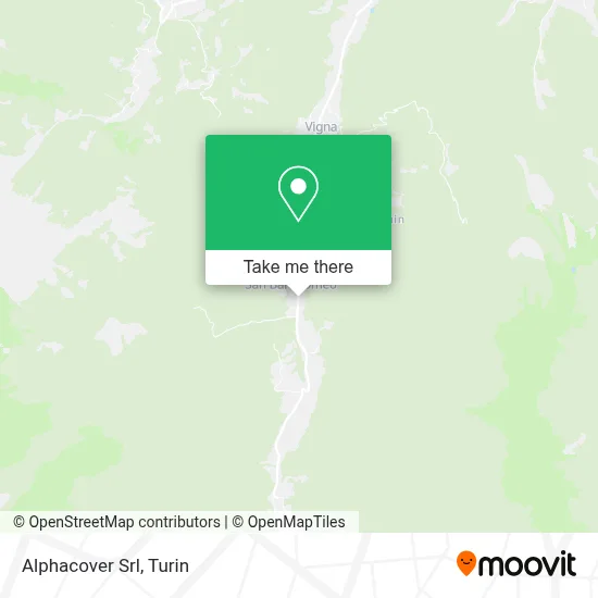 Alphacover Srl map