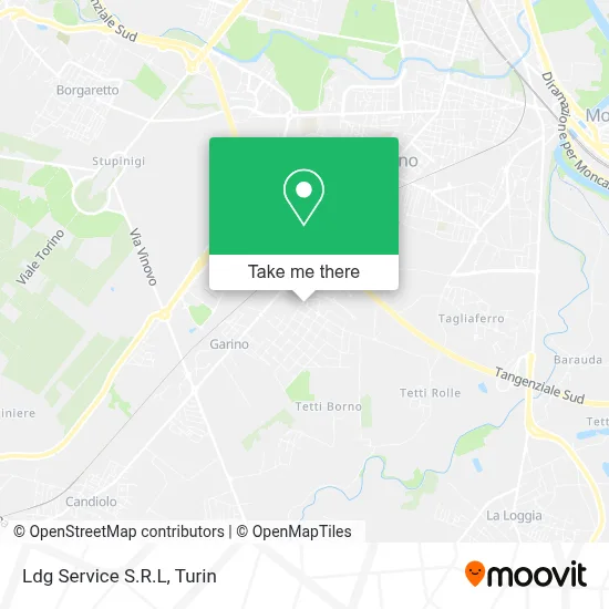 Ldg Service S.R.L map