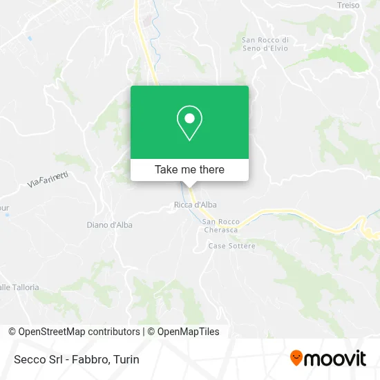 Secco Srl - Fabbro map