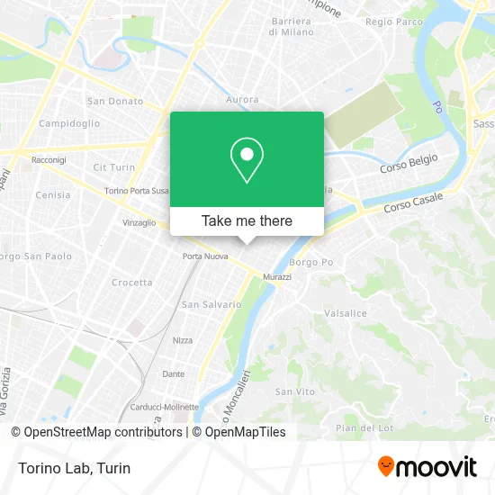 Torino Lab map