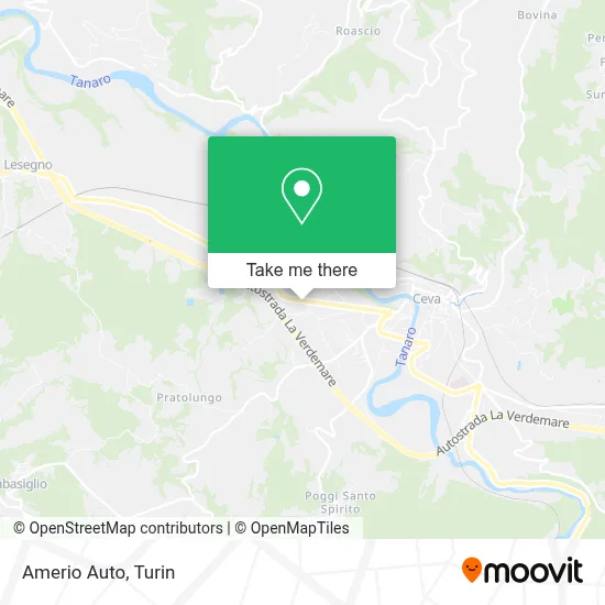 Amerio Auto map