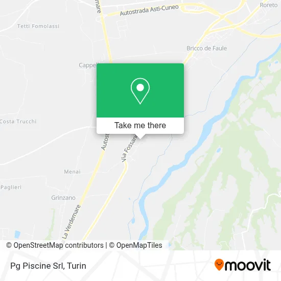 Pg Piscine Srl map