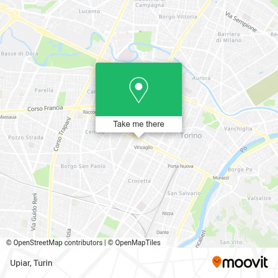 Upiar map