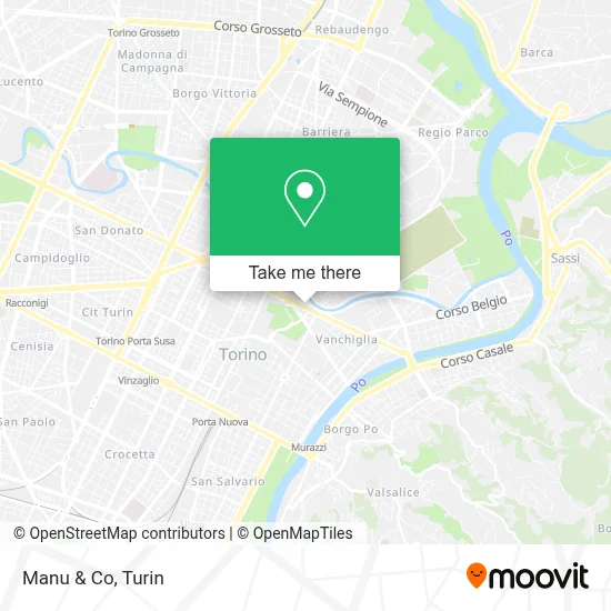 Manu & Co map
