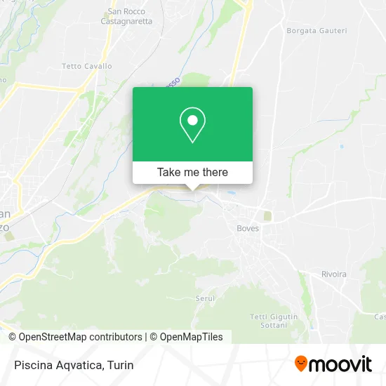 Piscina Aqvatica map