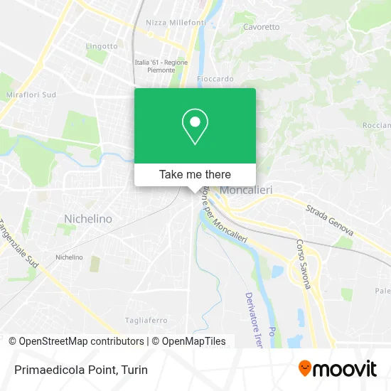 Primaedicola Point map