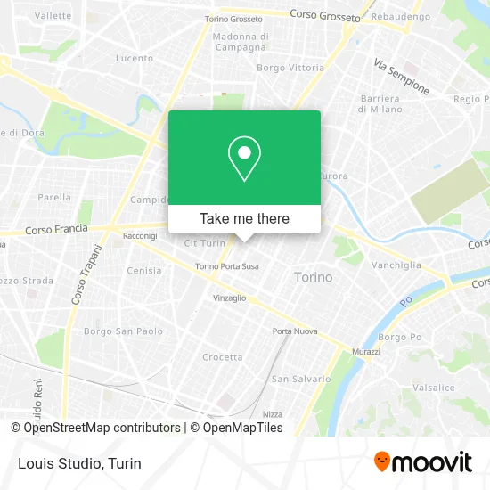 Louis Studio map