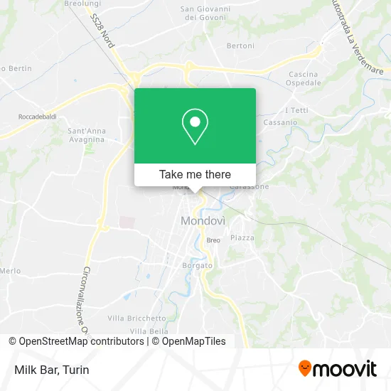 Milk Bar map