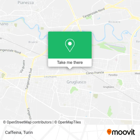 Caffeina map