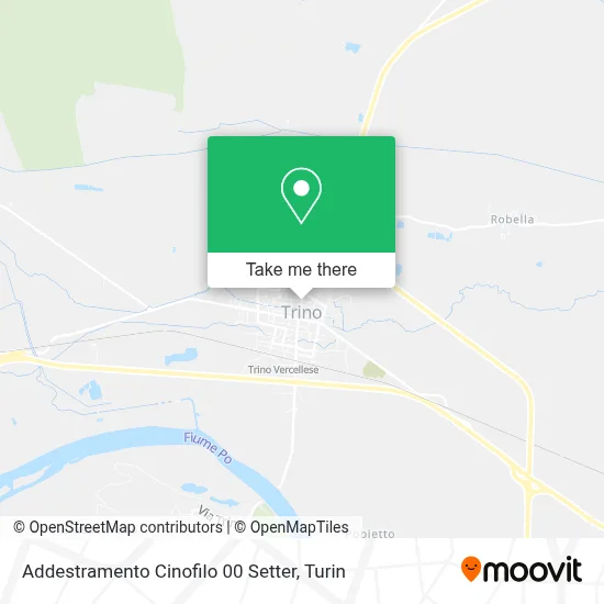 Addestramento Cinofilo 00 Setter map