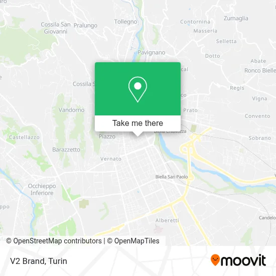 V2 Brand map