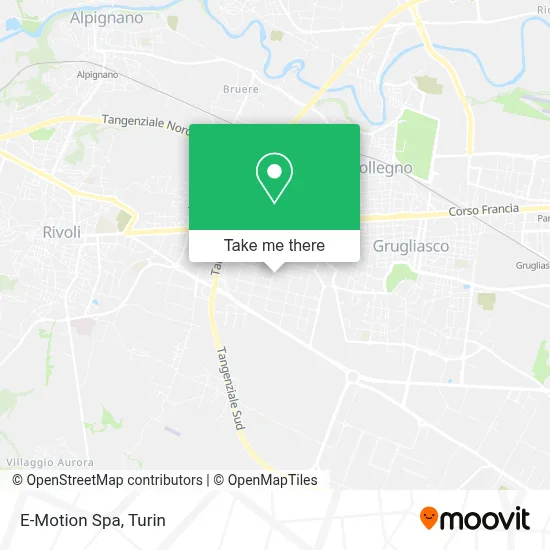 E-Motion Spa map