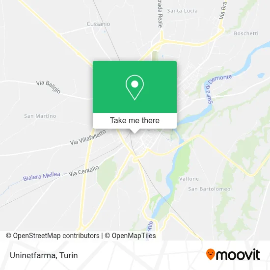 Uninetfarma map