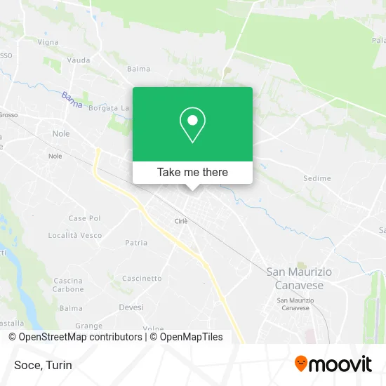 Soce map