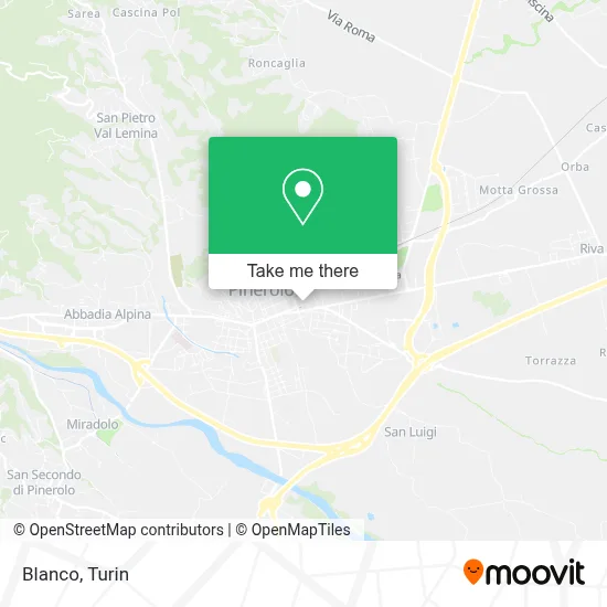 Blanco map