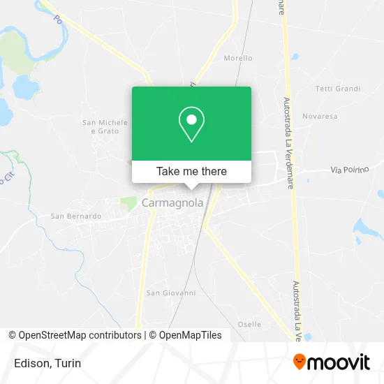 Edison map
